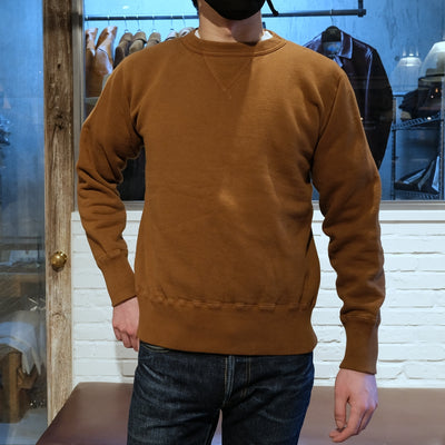 Studio D'Artisan Kakishibu Dyed Crewneck Sweatshirt