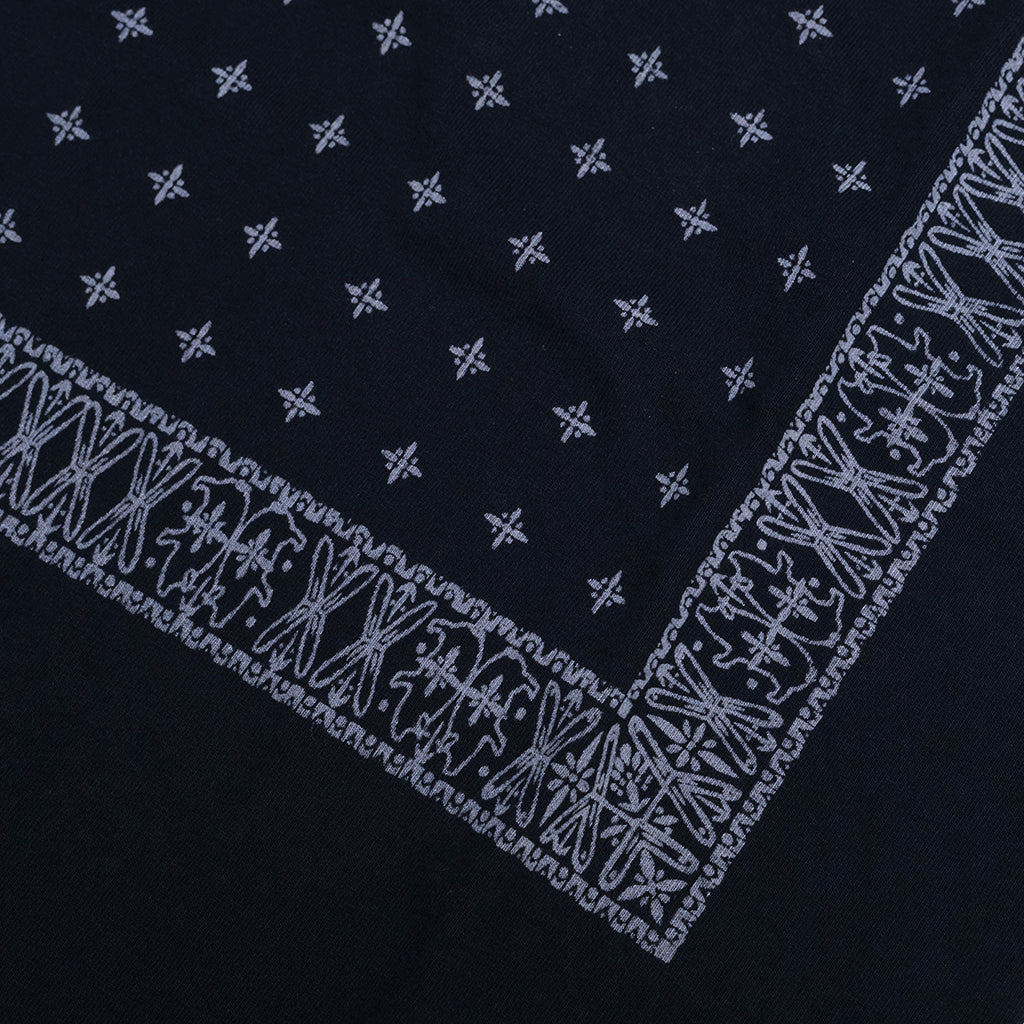Studio D'Artisan "Bandana" Indigo Logo Print Tee