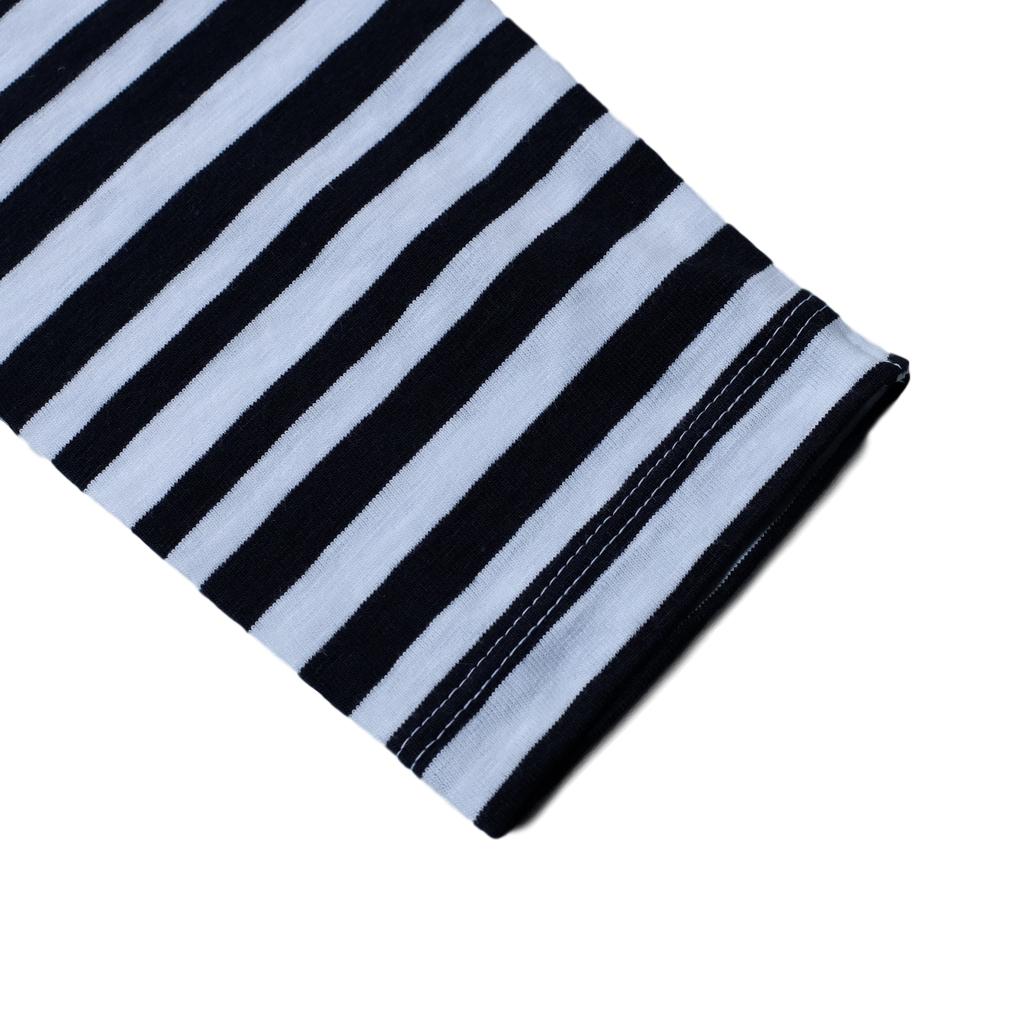 Momotaro Original Border LS Tee (Navy)