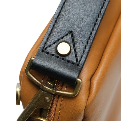 Master-piece "Gloss" Shoulder Bag (Camel)