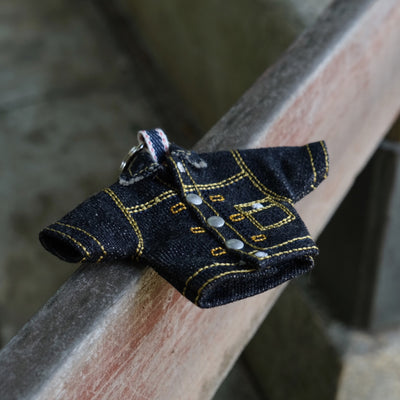 Studio D'Artisan "G3" Selvedge Denim Jacket Keyholder