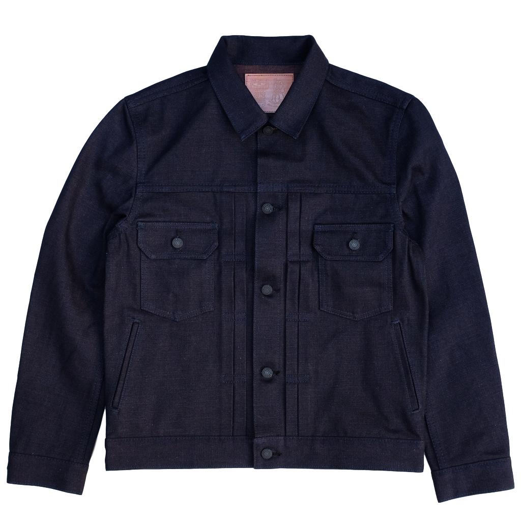 OD+PBJ 18oz. "Kakishibu" Type II Selvedge Jacket - Okayama Denim Jacket - Selvedge