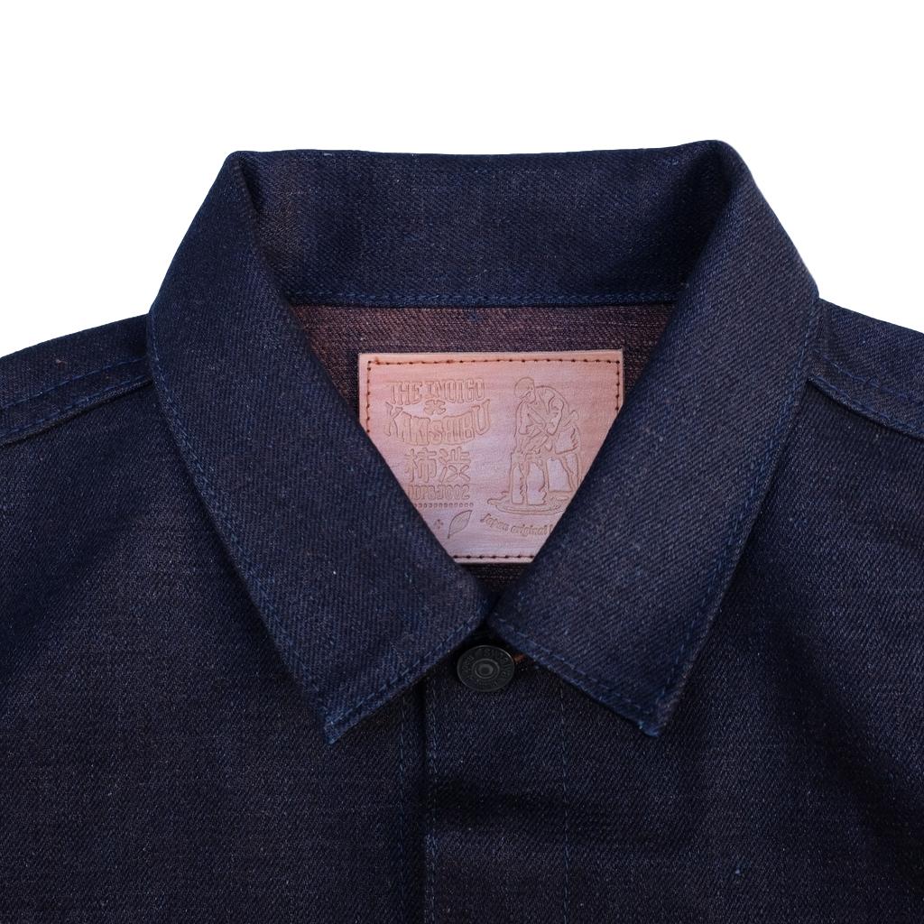 OD+PBJ 18oz. "Kakishibu" Type II Selvedge Jacket - Okayama Denim Jacket - Selvedge