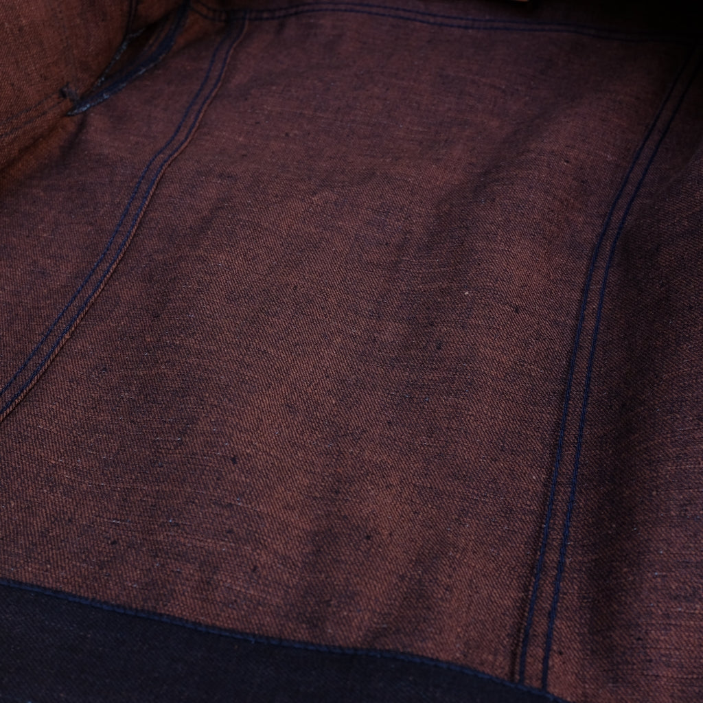 OD+PBJ 18oz. "Kakishibu" Type II Selvedge Jacket - Okayama Denim Jacket - Selvedge