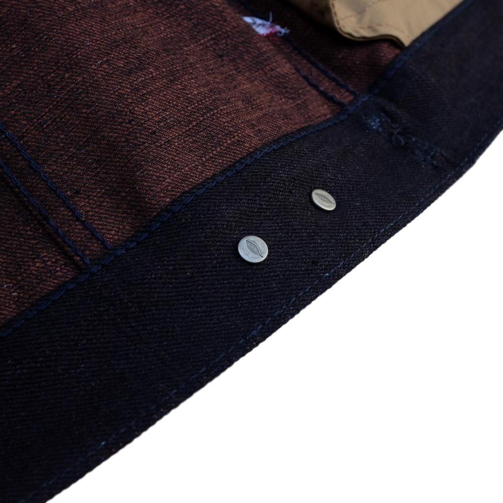 OD+PBJ 18oz. "Kakishibu" Type II Selvedge Jacket - Okayama Denim Jacket - Selvedge