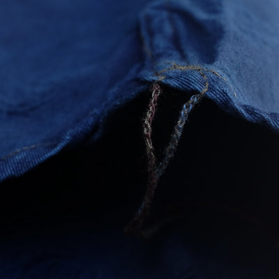 OD+MJ Indigo Dyed Jacquard Crest Shirt - Okayama Denim Shirt - Selvedge