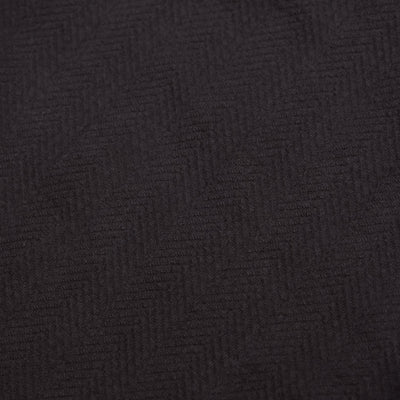 Loop & Weft Herringbone Pile Crewneck Sweatshirt (Black)