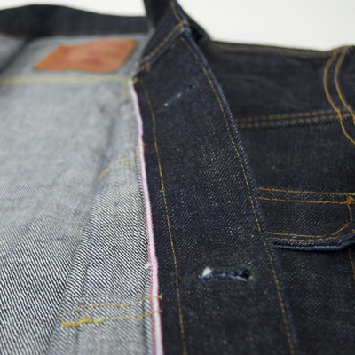 Momotaro 2105SP 15.7oz. 2nd Type GTB Denim Jacket - Okayama Denim Jacket - Selvedge