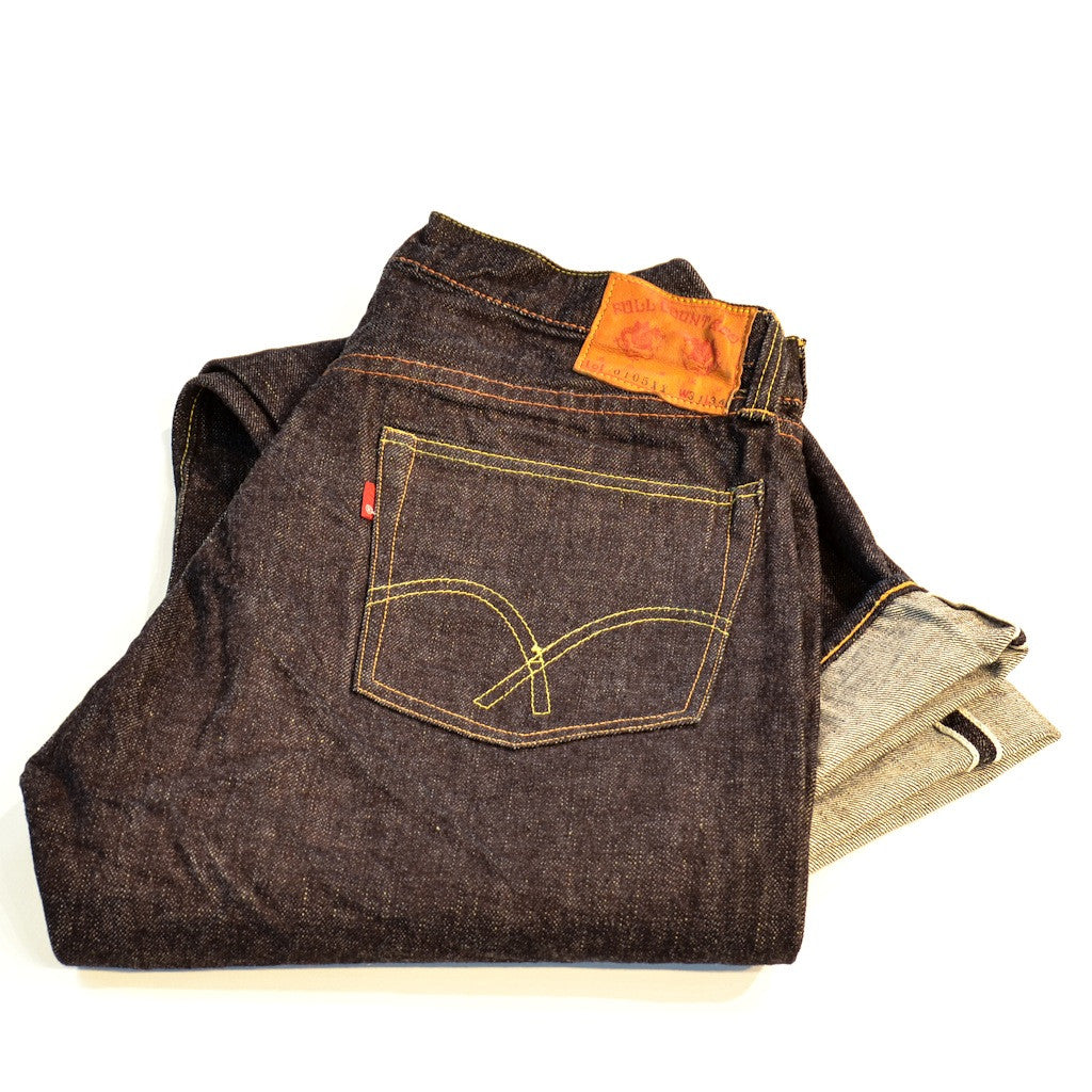 Fullcount 0105XX 15.5oz. (Wide Straight) - Okayama Denim Jeans - Selvedge