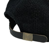 The Factory Made Sashiko 8-Panel Cap (Black)