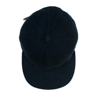 The Factory Made Sashiko 8-Panel Cap (Black)