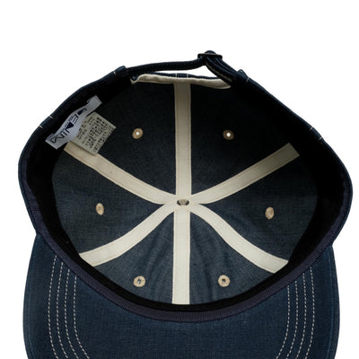 The Factory Made Selvedge Denim 6-Panel Cap