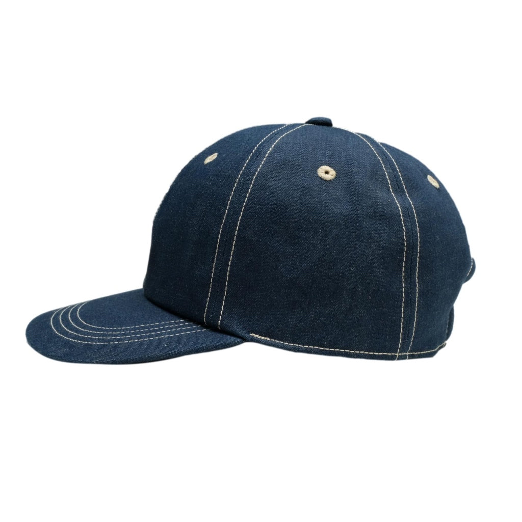 The Factory Made Selvedge Denim 6-Panel Cap 58