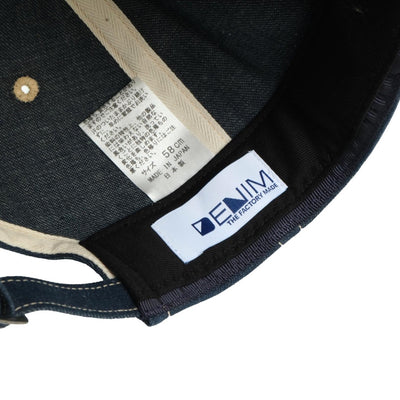 The Factory Made Selvedge Denim 6-Panel Cap