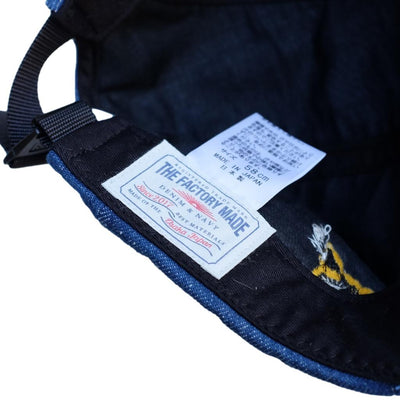 The Factory Made Denim Vet Cap