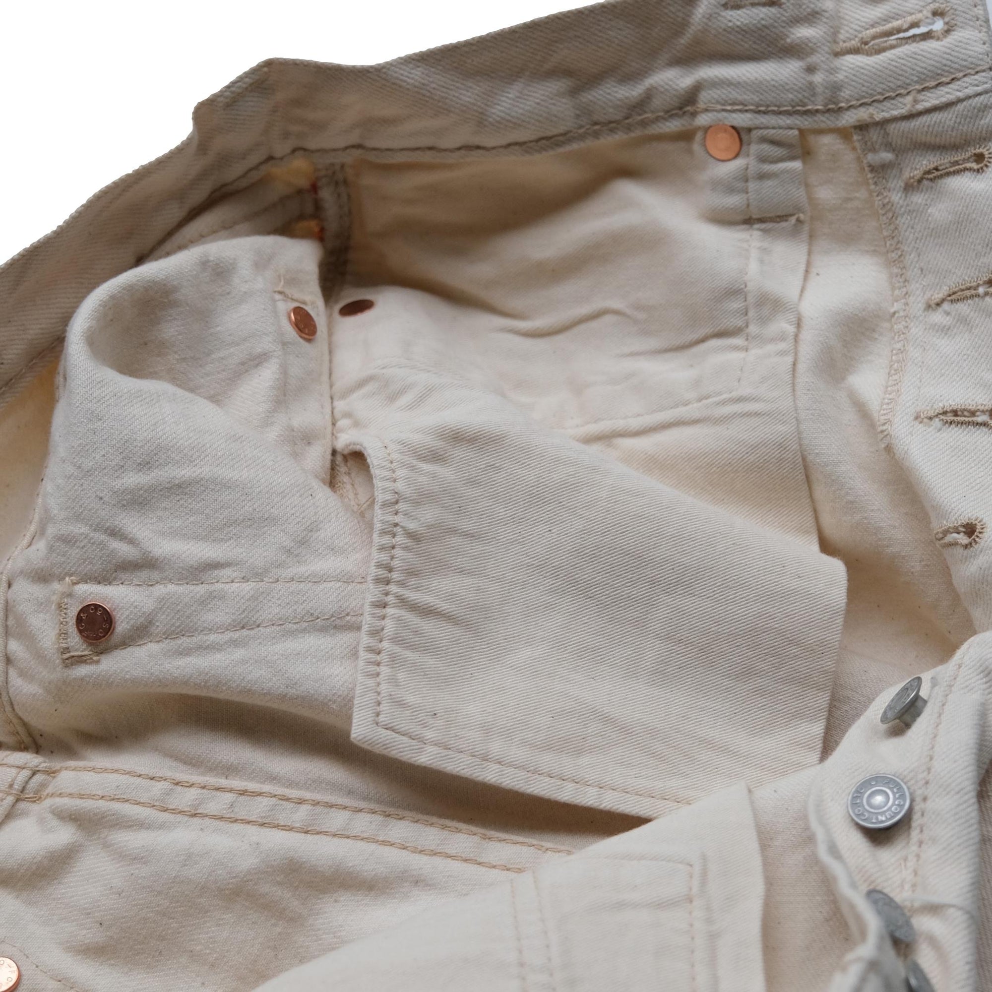 Fullcount 1108EC Ecru Selvedge Jeans (Slim Straight)