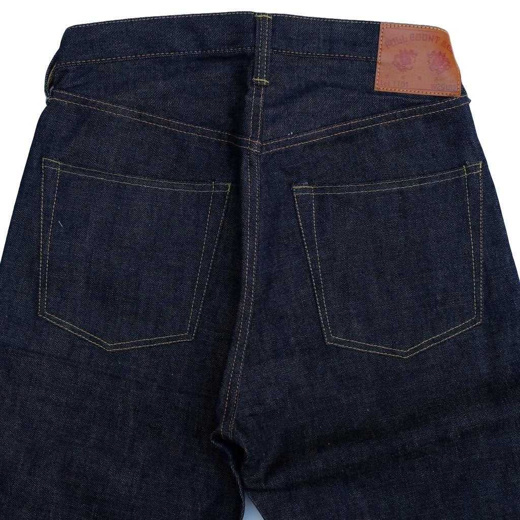 Fullcount New 1101 (Middle Straight) - Okayama Denim Jeans - Selvedge