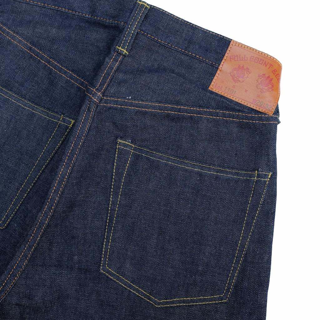 Fullcount New 1101 (Middle Straight) - Okayama Denim Jeans - Selvedge