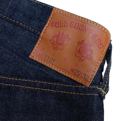 Fullcount New 1101 (Middle Straight) - Okayama Denim Jeans - Selvedge