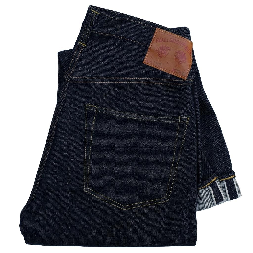 Fullcount New 1101 (Middle Straight) - Okayama Denim Jeans - Selvedge