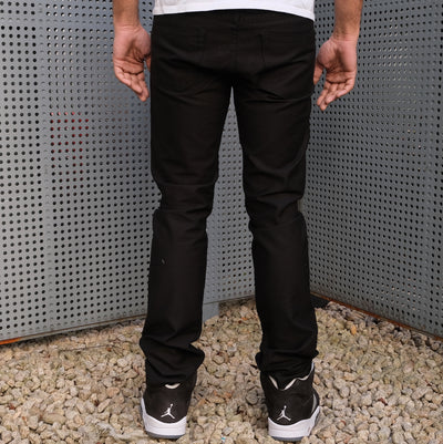 Fullcount Black Dobby Cloth Pants