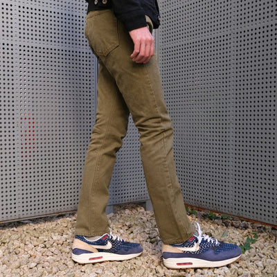 Fullcount Paraffin Canvas Pants (Olive)