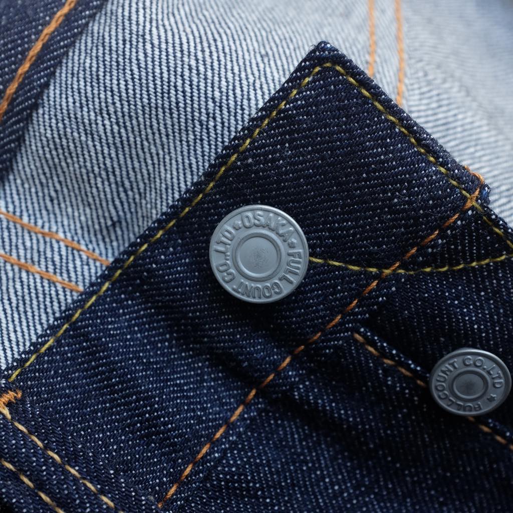 Fullcount New 1110 (Slim Tapered) - Okayama Denim Jeans - Selvedge
