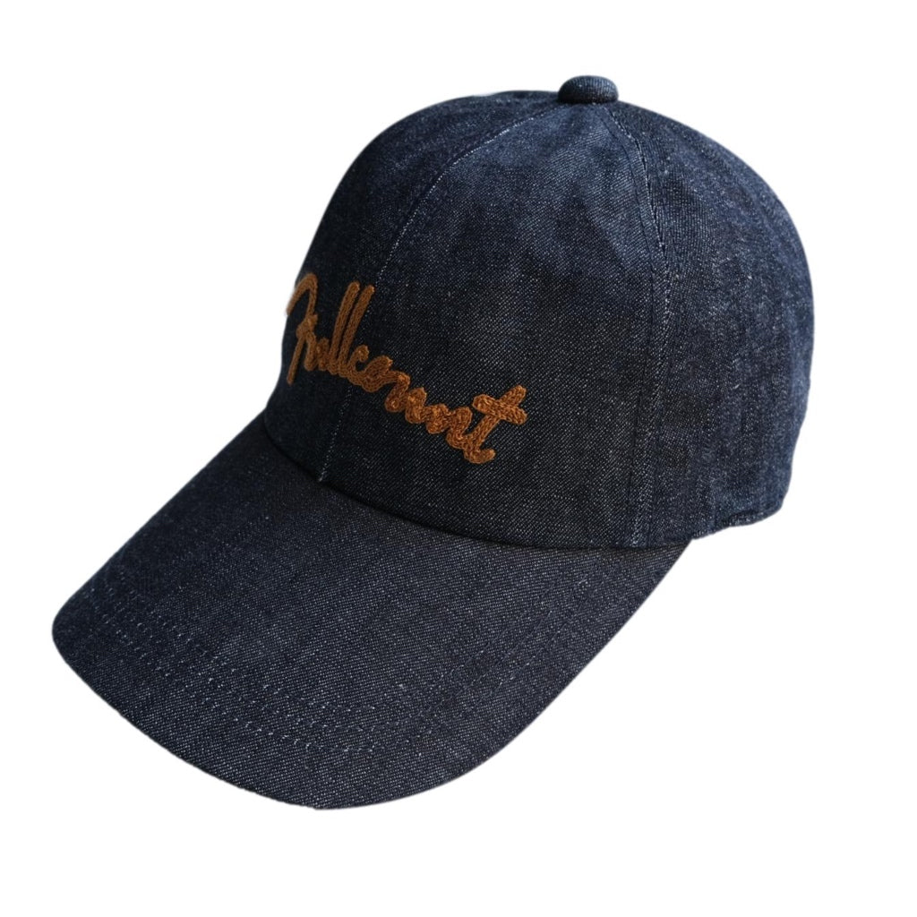 Fullcount Chain Embroidery Denim Baseball Cap