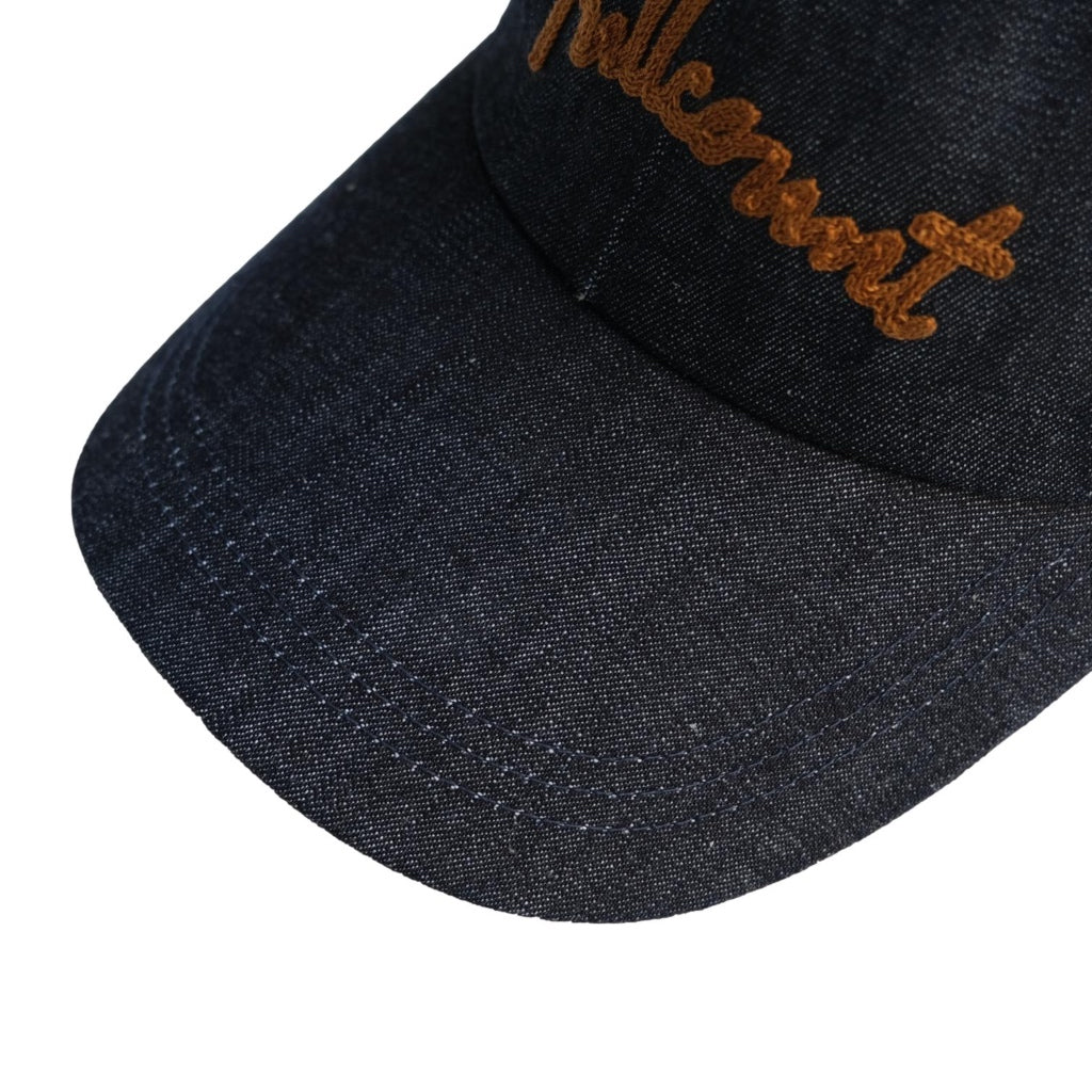 Fullcount Chain Embroidery Denim Baseball Cap