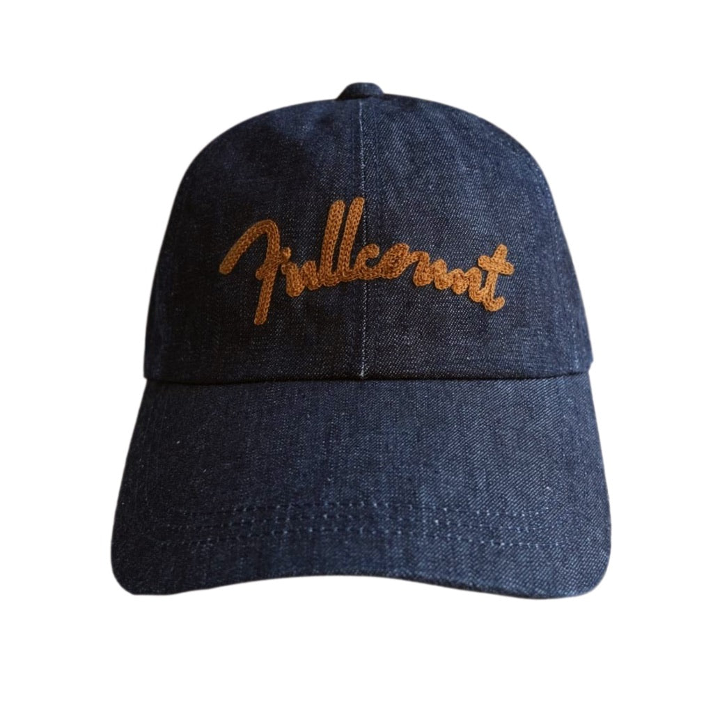 Fullcount Chain Embroidery Denim Baseball Cap