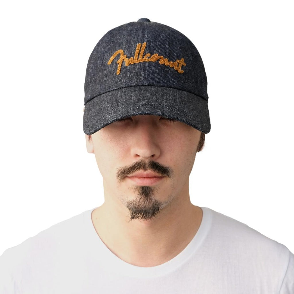 Fullcount Chain Embroidery Denim Baseball Cap