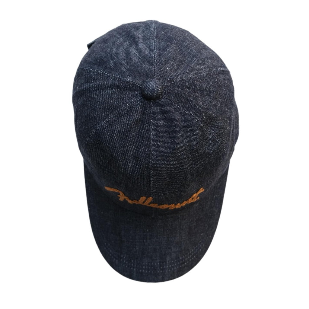 Fullcount Chain Embroidery Denim Baseball Cap