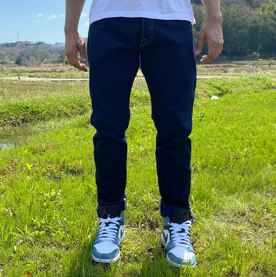 OD+SJ 17oz. "Wagami" Natural Indigo Selvedge Jeans (Comfort Tapered)