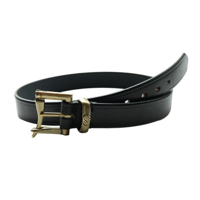 Inception Saddle Leather Fireman Belt (Black)