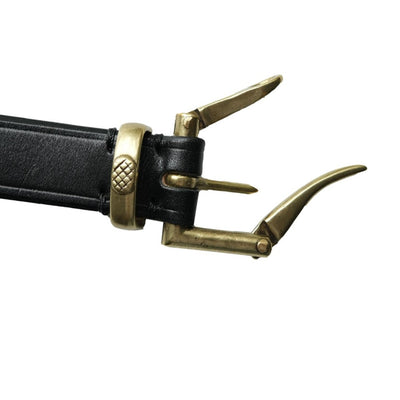 Inception Saddle Leather Fireman Belt (Black)