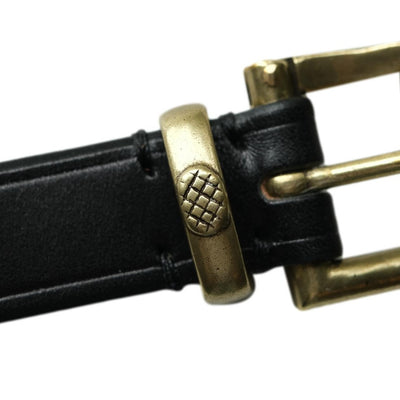 Inception Saddle Leather Fireman Belt (Black)