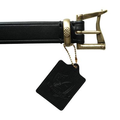 Inception Saddle Leather Fireman Belt (Black)