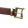 Inception Saddle Leather Fireman Belt (Brown)