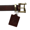 Inception Saddle Leather Fireman Belt (Brown)