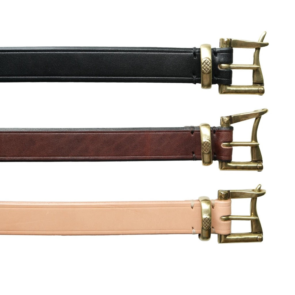 Inception Saddle Leather Fireman Belt (Brown)