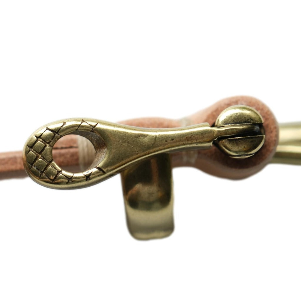 Inception Saddle Leather Fireman Belt (Natural) - Okayama Denim