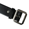 Inception Saddle Leather Garrison Belt (Black)