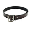 Inception Saddle Leather Garrison Belt (Brown)