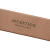 Inception Saddle Leather Garrison Belt (Natural)