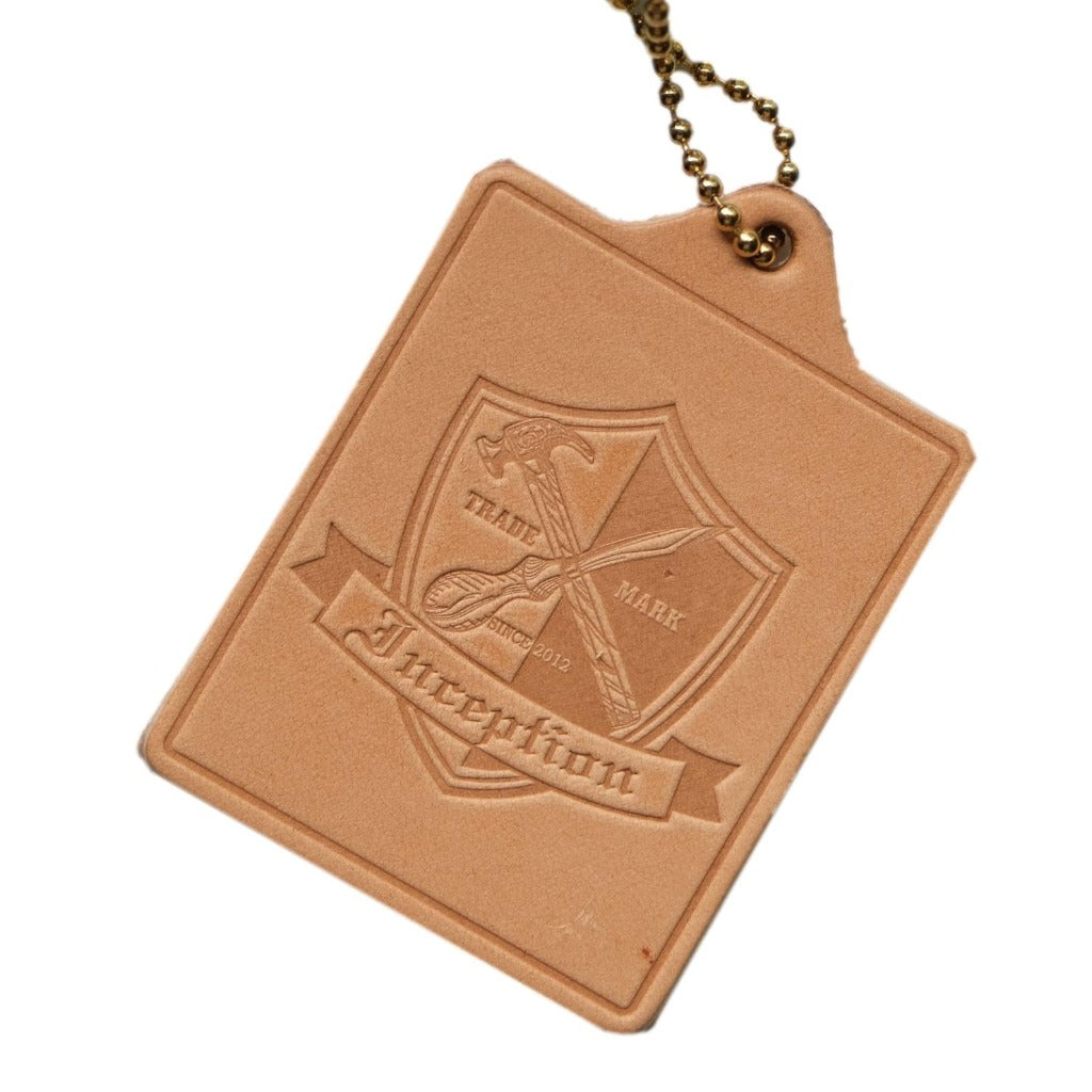 Inception Saddle Leather Garrison Belt (Natural)