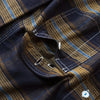 Japan Blue Indigo Check Flannel Shirt