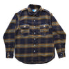 Japan Blue Indigo Check Flannel Shirt