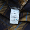 Japan Blue Indigo Check Flannel Shirt