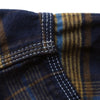 Japan Blue Indigo Check Flannel Shirt