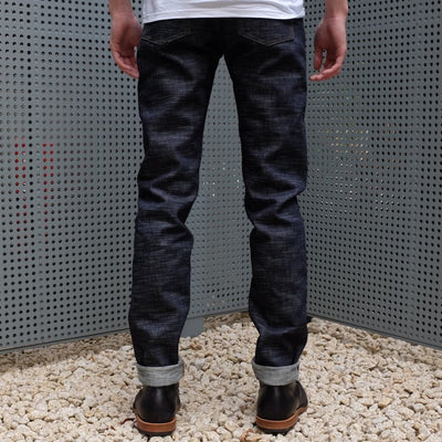 ODJB006 18oz. "Snow Slub" Selvedge Jeans (High Tapered) - Okayama Denim Jeans - Selvedge